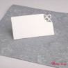 Platzkarten perlmutt/weiss 75x40mm