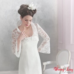 Bolero Spitzen, ivory
