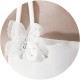 Kleid für Blumenmädchen Satin und Tüll