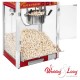 Popcornmaschine mit Wagen - Retro-Design - rot zum mieten