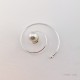 Curlies Perlen versilbert Ø 0.6 cm