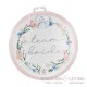 Pappteller  Team Bride floral, bojo