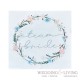Servietten Team Bride boho, floral
