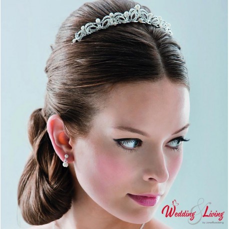 Tiara versilbert 2cm
