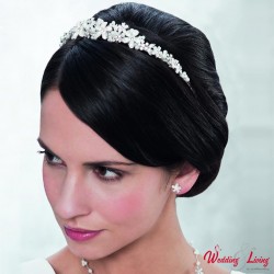 Tiara versilbert 2cm