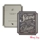 "Save the Date" Karten Kreidetafel Look