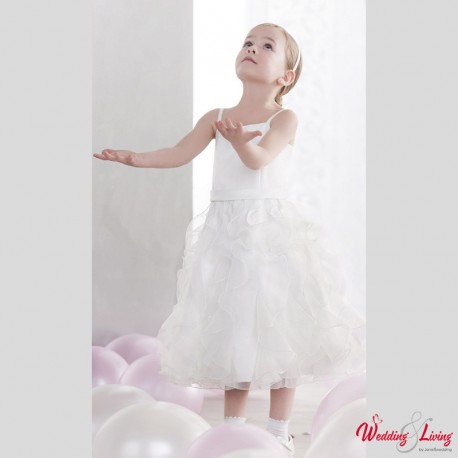 Kleid für Blumenmädchen Ivory