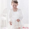Bolero für Mädchen ivory