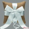 Ringkissen Vintage aus Jute