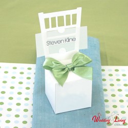 Kartonage  Geschenkbox "Stuhl"