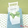 Kartonage  Geschenkbox "Stuhl"